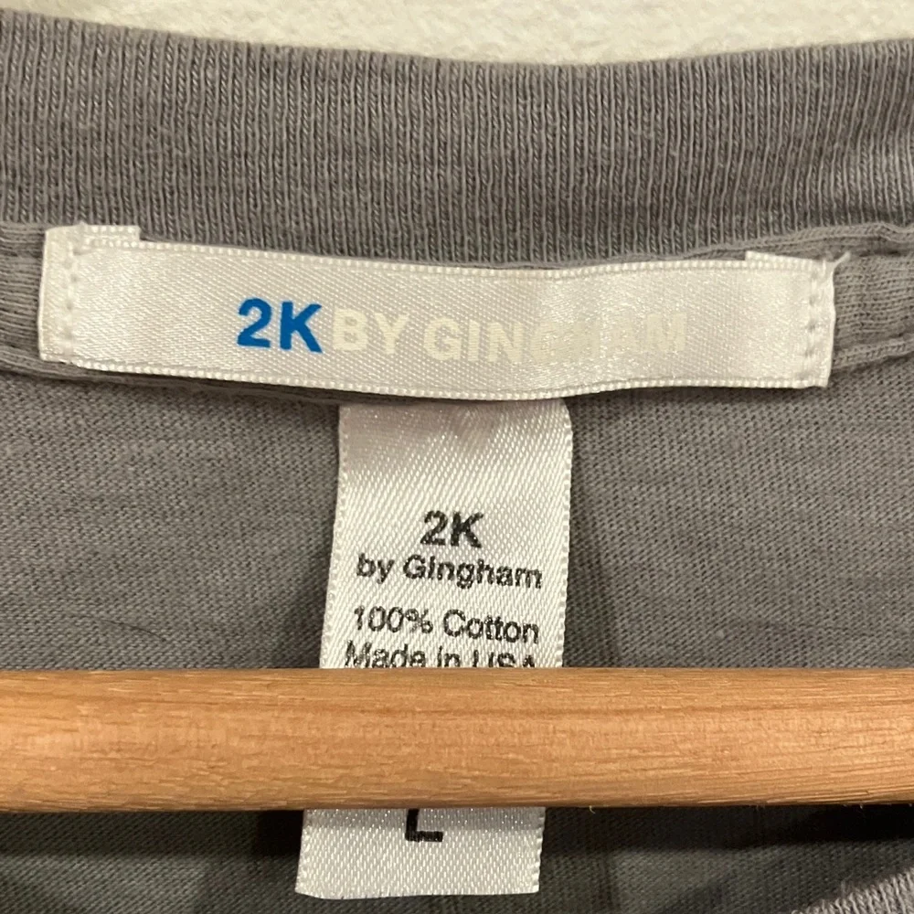 2K by Gingham vintage Acid Haus shirt. - Picture 2 of 2